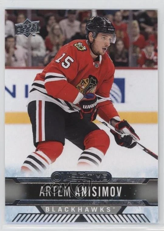 2017-18 Upper Deck Overtime Artem Anisimov #82 - Image 1 of 2