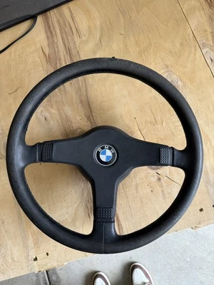 BMW E30 E24 E28 E32 sport leather steering wheel Mtech1 KBA70074 - Image 1 of 3