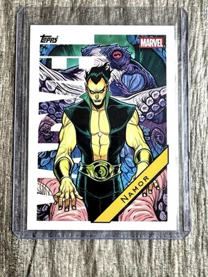 2025 TOPPS MARVEL CHROME RARE NAMOR PROMO SHORT PRINT INSERT 616 FRESH #M-38 - Image 1 of 2