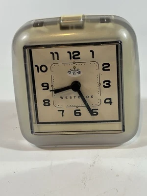 Westclox Alarm Clock Wind Up With Date - Image 1 of 4