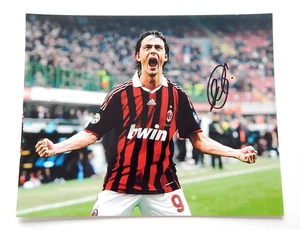 Filippo Inzaghi Signed 8x10 Photo Soccer Football Auto Autograph - Picture 1 of 2