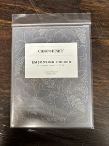 Close To My Heart CTM Prägefolder Weihnachten Blumen Z7061 NEU, SCHWER ZU FINDEN - Bild 1 von 4