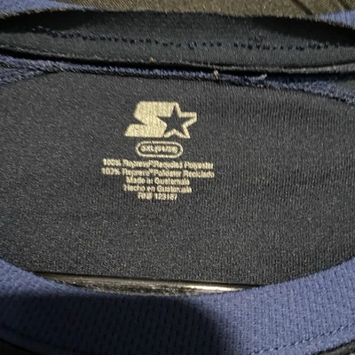 Dri-star manga larga Starter talla 3XL para hombre negro y azul Foto 1 de 4