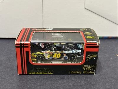 1999 Sterling Marlin #40 Coors Brooks & Dunn calibre 1/64 equipe NASCAR fundido - Imagem 1 de 4