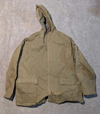 Jaqueta de chuva masculina vintage exército XL anos 60 anos 70 Parka militar  - Imagem 1 de 4