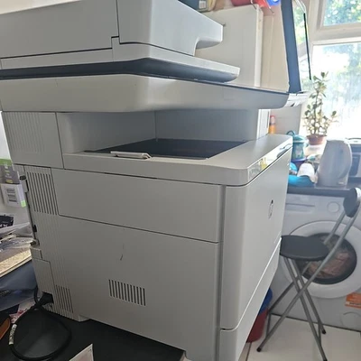 HP Colour LaserJet MFP M577 A4 Printer with  Cabinet Stand - Image 1 of 4