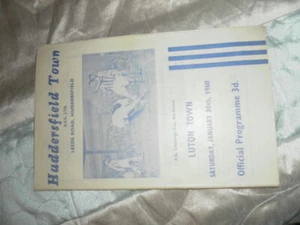 1960 FA CUP HUDDERSFIELD TOWN V LUTON TOWN               1 - Picture 1 of 1