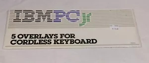 NOS IBM PCjr 5 Overlays for Cordless Keyboard - Sealed See Pics - Picture 1 of 5