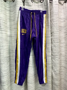 NUEVO CON ETIQUETAS NIKE NBA LA Lakers BALONCESTO TALLA LG Pantalones de chándal para hombre Talla Grande Z3 - Imagen 1 de 7