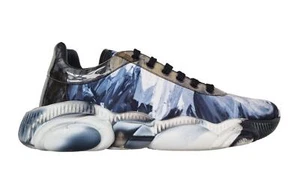MOSCHINO scarpe uomo Teddy Bear sneakers MB15273G0DGS510A sfumato blu - Picture 1 of 6
