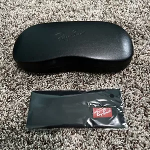 Ray Ban Universal Medium Clamshell Hartschalenetui für Brille Sonnenbrille & Tuch Neu ohne Etikett - Bild 1 von 3