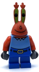 LEGO MR. KRABS SPONGEBOB SQUAREPANTS MINIFIGURE - Picture 1 of 1