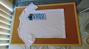 Converse Boys White T-Shirt Youth Large – Classic Logo Tee, Comfortable Fit - Picture 1 of 8