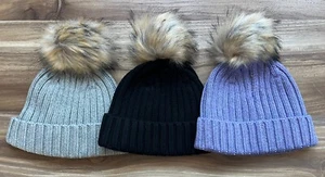 J. Crew Women's Allen Yarn Pom Beanie - Picture 1 of 9