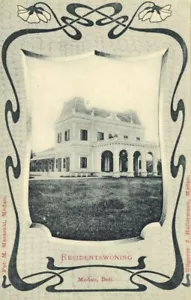 Postal indonesia, SUMATRA MEDAN, Residentswoning (1899) - Imagen 1 de 2