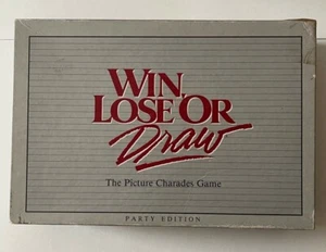 WIN LOSE OR DRAW Party Edition Spiel 1988 komplett - Bild 1 von 5