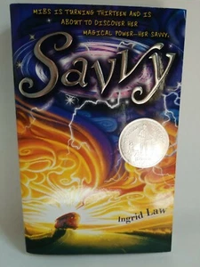 SAVVY BY INGRID LAW PAPERBACK BOOK YA FANTASY FICTION VG - Foto 1 di 4