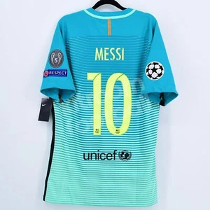 2016-17 Barcelona Player Issue Third Shirt #10 MESSIChampions League ( Size X... - Bild 1 von 3