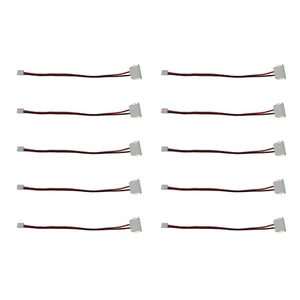 10* Type C Female Head To End 2 Pin 2 Wire Quick Charging Power Cable DIY bb - Picture 1 of 11