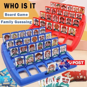 Who is It Family Board Game Guessing Game Kids Children Party Funny Toy Gift - Picture 1 of 11