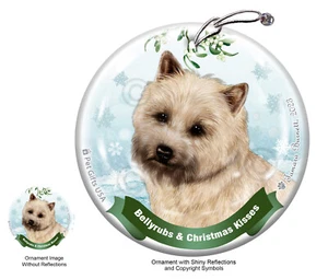 Bellyrubs & Kisses Ornament - Wheaten Cairn Terrier 060 - Picture 1 of 1