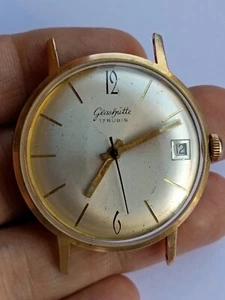 Vintage Glashutte 17 Jewels GUB Cal 69.1 With Date Rare - Picture 1 of 7