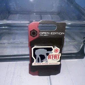 Disney Park AT-AT Pilot  Star Wars Galaxy Edge Black Spire Outpost Pin - Picture 1 of 2