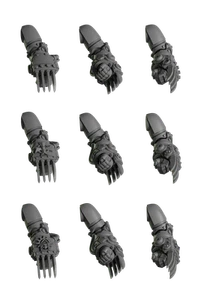 Set Di Griffe 3D Eclairs Terminator - Picture 1 of 1