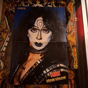 KISS Poster Centerfold VINNIE VINCENT INVASION 1 Vintage Kiss - Bild 1 von 1