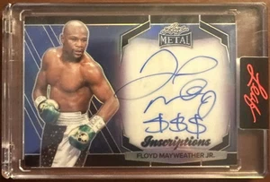 2025 Leaf Sports Heroes Floyd Mayweather Jr. Inscription "$$$ " Auto 22/100 - Picture 1 of 2