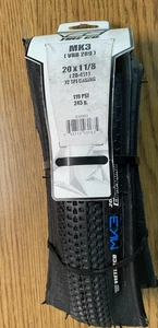 VET TIRE COMPANY MK3 BMX TIRE: 20X1 1/8, FOLDING BEAD, BLACK, B28903 - Picture 1 of 1