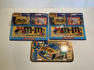 NASCAR 1999 M&M Collector Autoaufkleber Trading Card Fan Pack Nummernschild - Bild 1 von 9