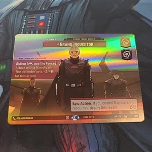 Star Wars Unlimited Legends Grand Inquisitor Stories Travel Quickly Showcase NUEVO - Imagen 1 de 5