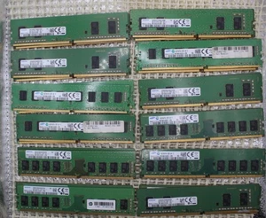 Job Lot of 24 4gb Samsung DDR4 Non ECC Desktop Memory Sticks Various Speed - Picture 1 of 2