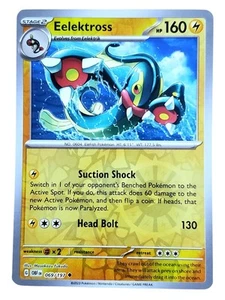 Eelektross 069/197 Uncommon Reverse Holo Obsidian Flames Pokemon - Picture 1 of 2