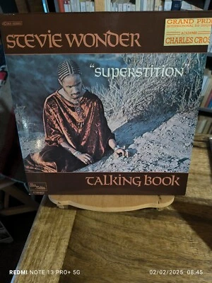 STEVIE WONDER "SUPERSTITION" - LP ORIGINAL FRANCE (1973)- REF:2C064-93880- - Photo 1/4