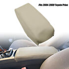 Fits 2004-2009 Toyota Prius Leather Center Console Lid Armrest Cover Beige Tan
