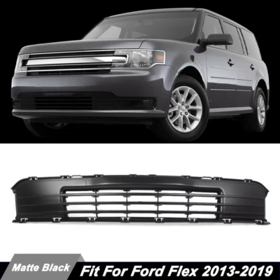 For 2013-2019 Ford Flex Matte Black Front Lower Grille Grill Plastic FO1036178 Foto 1 de 4