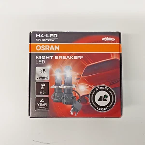 Tried-on! OSRAM H4 9003 Night Breaker LED Headlight fog bulbs +230% 64193DWND 2x - Foto 1 di 15