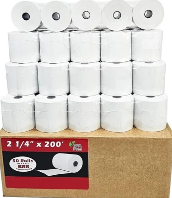 CITIZEN 2 1/4" (57mm) x 200' Thermal Paper Printer POS/Cash Register New 50 Rolls