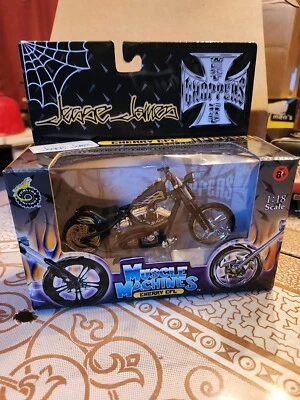 WEST COAST CHOPPERS JESSE JAMES CHERRY CFL 1/18 1:18 BIKE Hard to find rare - Image 1 of 4