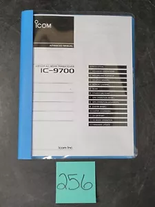 Icom IC-2700 ALL MODE Transceiver Advanced Manual in Folder *NICE* - Picture 1 of 3