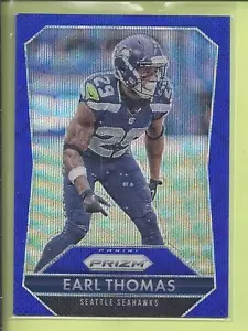 Prizm Panini 2015 Blue Wave Earl Thomas No.117 Seahawks #023/150 - Imagen 1 de 1