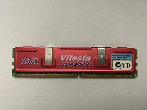 512MB ADATA Vitesta PC2-4200 DDR2 533 Dual Channel Memory RAM - Picture 1 of 1