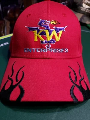 Gorra de camionero KW enterprises de colección Kenworth gorra roja dragón bordada enferma Foto 1 de 4