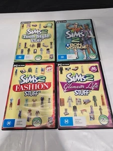 The Sims 2 PC Bundle teen stuff, Bon voyage, fashion stuff, glamour life. - Picture 1 of 5