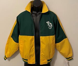 Vintage 90s Oakland A's PICCOLINO JACKET NEW Old Stock YOUTH L 16-18 or ADULT SM
