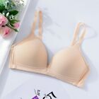 Solid Color Wireless AB Cup Bras Push Up Bra Comfort Lingerie  Female
