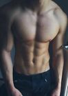 Shirtless Male Hunk Beefcake Workout Exercise Gym Jock Physique Photo 4X6 F1245