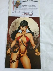 Vampirella #1H (NM) Dynamite 2019 signed Geregbo Watson Virgin Variant Cover - Picture 1 of 18